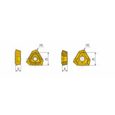 TPMX ...-RB/RG  Deep drilling inserts for TBTA 3/5/7/9 cartridge type heads & TBTA-R Counter boring heads with normal tolerance covering dia 40-129.99 mm - Big-tools Industrial Supply Tools for Metal Cutting